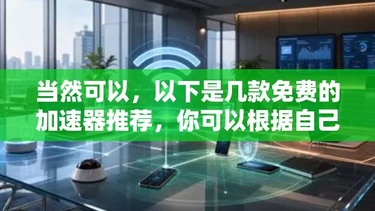 当然可以，以下是几款免费的加速器推荐，你可以根据自己的需求选择合适的工具