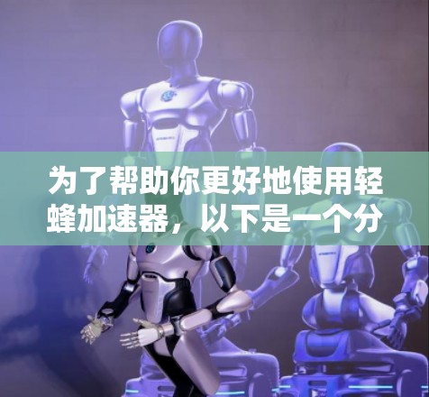 为了帮助你更好地使用轻蜂加速器，以下是一个分步骤的指南
