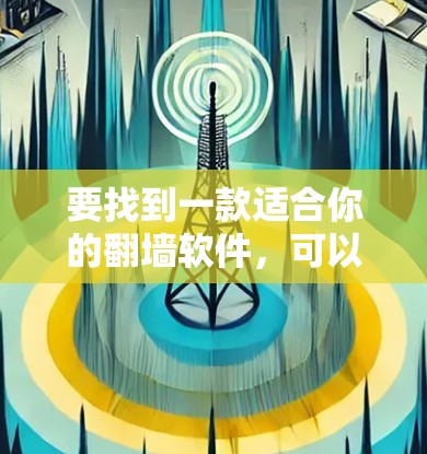 要找到一款适合你的翻墙软件，可以按照以下步骤进行选择