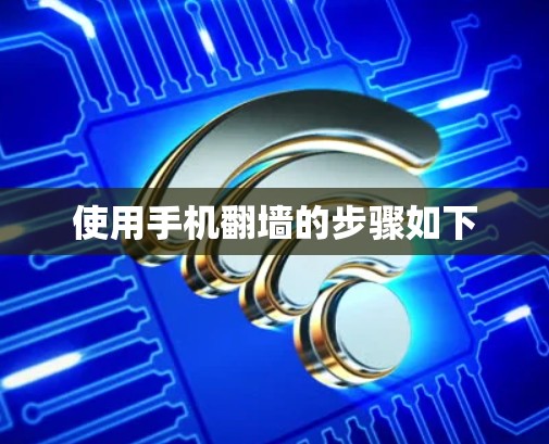 使用手机翻墙的步骤如下 使用手机翻墙的步骤如下