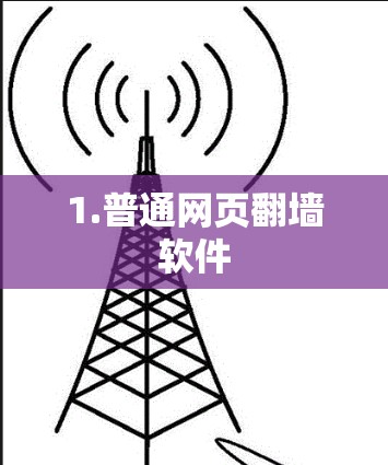 1.普通网页翻墙软件