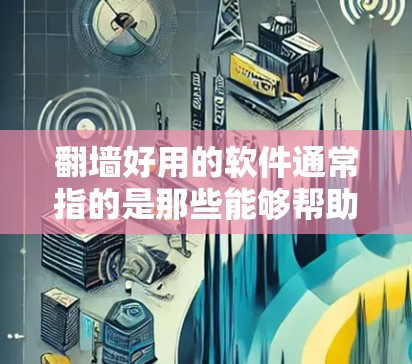 翻墙好用的软件通常指的是那些能够帮助用户管理、配置和管理网络设备的软件工具。这些软件通常用于