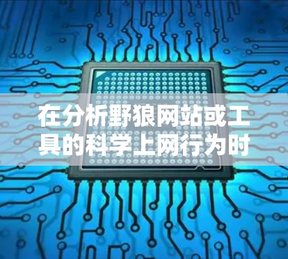 在分析野狼网站或工具的科学上网行为时，可以按照以下步骤进行评估