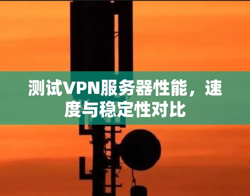 测试VPN服务器性能,速度与稳定性对比 测试VPN服务器性能,速度与稳定性对比