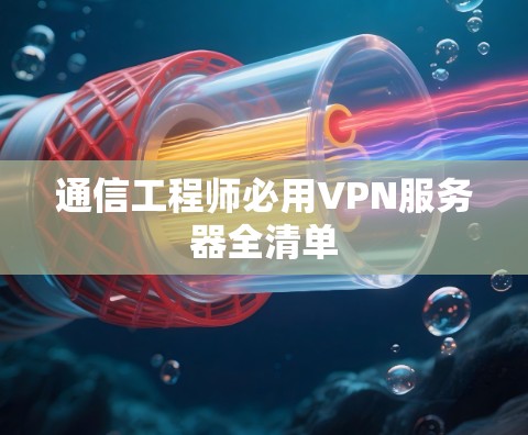 通信工程师必用VPN服务器全清单