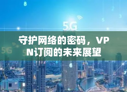 守护网络的密码，VPN订阅的未来展望