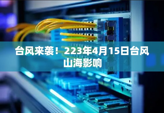 台风来袭！223年4月15日台风山海影响