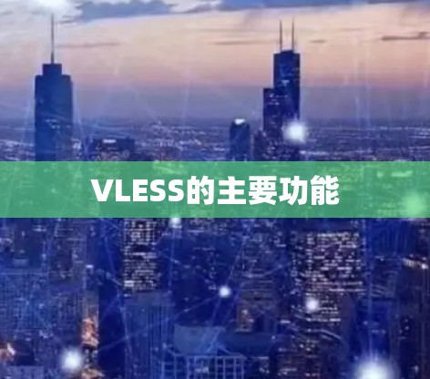 VLESS的主要功能