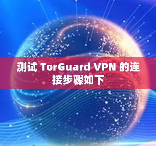 测试 TorGuard VPN 的连接步骤如下