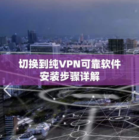切换到纯VPN可靠软件安装步骤详解