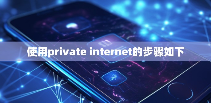 使用private internet的步骤如下