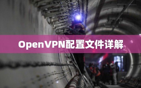 OpenVPN配置文件详解 OpenVPN配置文件详解